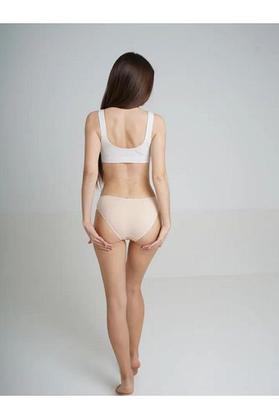 Adeniz Γυναικείο μπικίνι White Cotton Lycra - Slip Panties Σετ 4 τεμαχίων