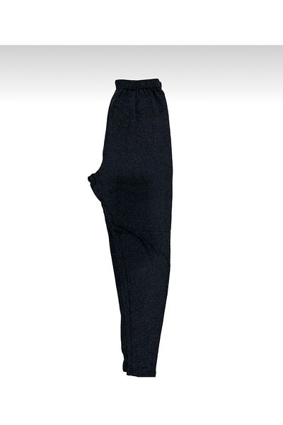 Oyga Unisex Μαύρο άνετο κολάν εσωρούχων, εσώρουχα κάτω από το παντελόνι, πιτζάμες εσωρούχων, χειμερινά εσώρουχα