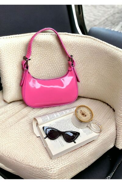 İAMBTŞY WOMEN'S HAND AND SHOULDER BAGET IN Patent Leather