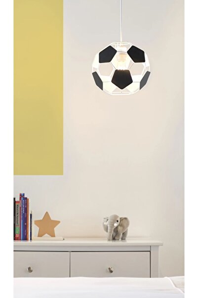 ASR Sarı Lacivert Taraftar Futbol Topu Dizayn Çocuk Odası Aydınlatma