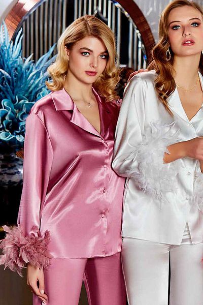 Jeremi Women's Satin Pajama Set
