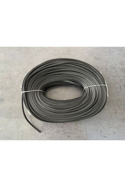 FERSAN AKSESUAR SİYAH SİNEKLİK FİTİL 4.5MM (20 METRE) (KEDİ - KÖPEK TELİ ÇİN ...
