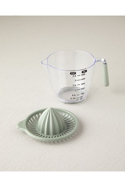 English Home Green Colessa 500 ml Plastic Lemon Squeezer