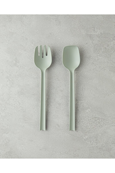 English Home Green Colessa Plastic Serving Set - 28 cm