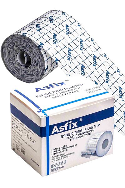 ASFİX شريط لاصق من Asfix مقاس 10 سم × 10 أمتار