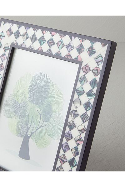 English Home إطار ألين 10x15 سم أسود - أبيض