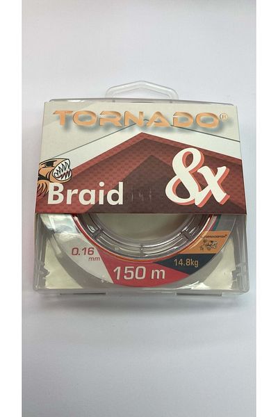 Tornado 150m 8X 0.16mm 14.80kg Pistachio Green Rope Fishing Line