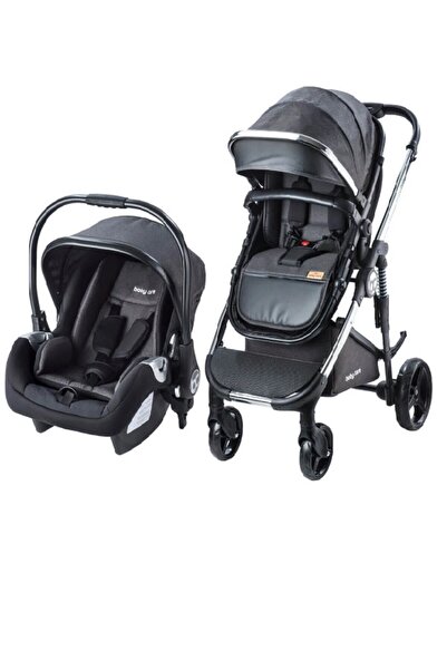 Baby Care Bc 440 Colorado Chrome Travel Sistem Bebek Arabası (SİYAH)