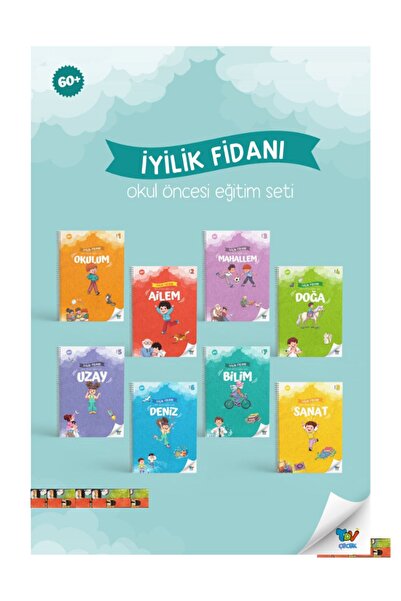 Türkiye Diyanet Vakfı Yayınları İyilik Fidanı Okul Öncesi Eğitim Seti 8 Kitap...