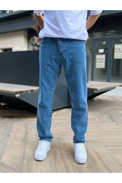 DK FASHION الجينز الأزرق الجليدي الفضفاض