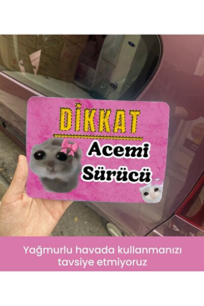moontainills Acemi Sürücü Araba Magneti