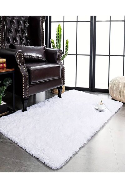 Paco Home Super Soft Furry Carpet - Bed Living, Playroom and Decor Floor Carpet