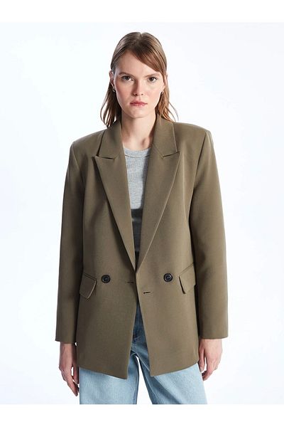 LC Waikiki Long Sleeve Straight Women's Blazer Jacket