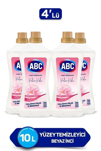 ABC Beyaz Inci Yüzey Temizleyici 2500 Ml X 4