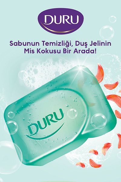 Duru Fresh Sensations Rain Freshness 16 Pieces Shower Soap 4x600 gr