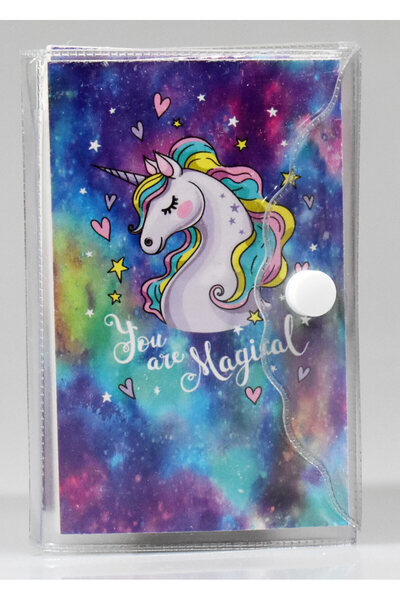 4nio Caiet școlar cu unicorn magic, 3 bucăți