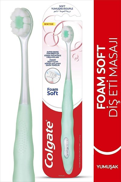 Colgate FoamSoft Gingival Massage Soft Toothbrush