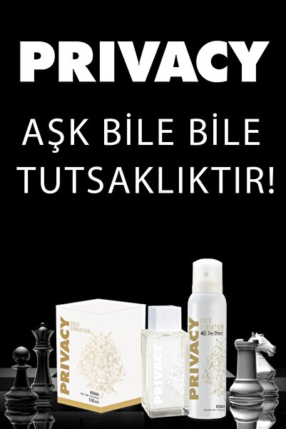 Privacy Gold Women Kadın Deodorant 6x150ml