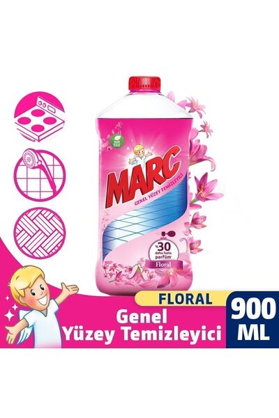 Marc Yüzey Temizleyici 900 ml Floral