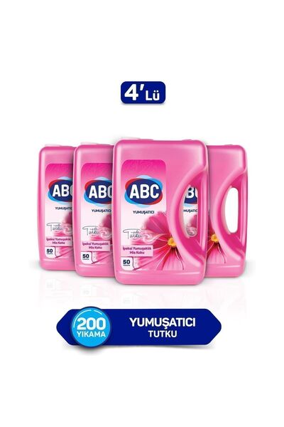 ABC Yumuşatıcı Tutku 5 Lt X 4