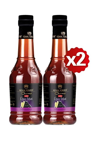 Kemal Kükrer Gurme Üzüm Sirkesi 500 ml - 2'li  Paket