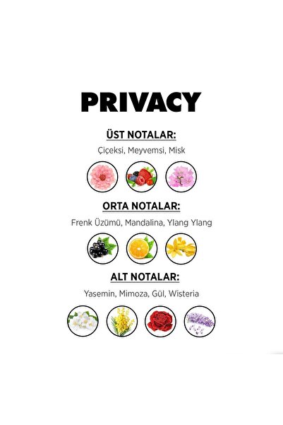 Privacy Women Edt Kadın Parfüm 100ml