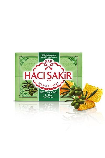 Hacı Şakir Olive Oil & Honey Mold Soap 4x150GR