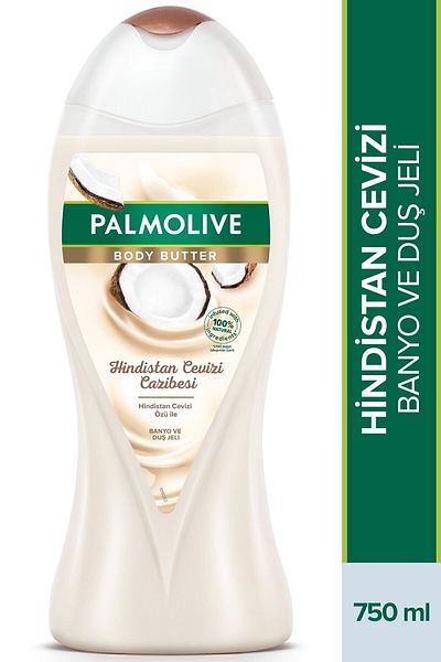 Palmolive Body Butter Coconut Charm Bath and Shower Gel 750 ml