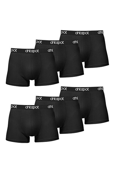 AHTAPOT COLLECTION صندوق مكون من 6 بوكسر رجالي من الليكرا بريميوم فيتور