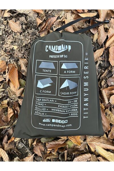CAMP AND MAP Titanyum Tarp