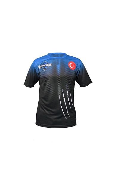 DO-SMAI Μπλουζάκι Panther Power Digital Printed Muay Thai Boxing Training - Αθλητικό μπλουζάκι Pst007