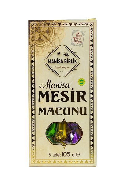 MANİSA BİRLİK 105 Gram Glucose-Free Mesir Paste - 5 Sticks Single Pack