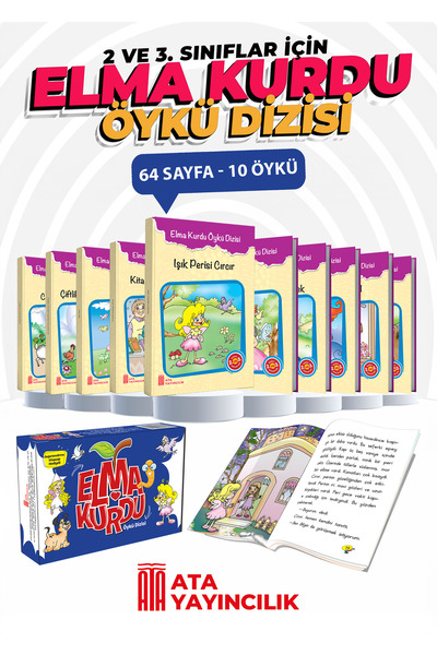 Ata Yayıncılık Elma Kurdu Öykü Dizisi (2 ve 3. sınıflar)