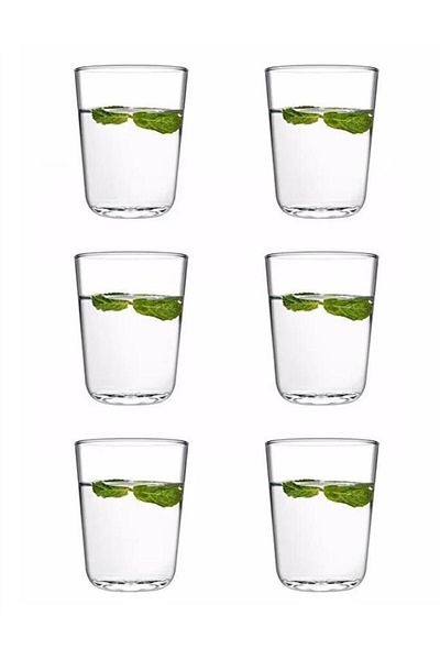 Paşabahçe 420412 Otto 200cc Set of 6 Water Soft Drink Glasses