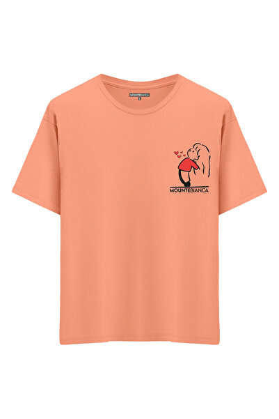 Mounte Bianca Unisex Valentin II - Oversize kroj T-shirt