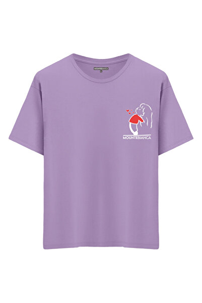 Mounte Bianca Unisex Valentin II - Oversize kroj T-shirt