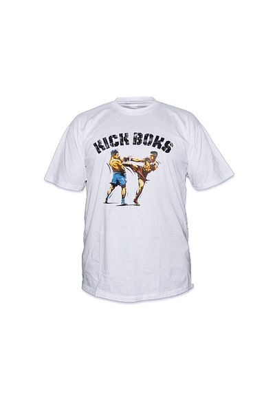 DO-SMAI Muay Thai Boxing Training T-shirt - Printed Kick Fitness Sports T-shirt Kbt842
