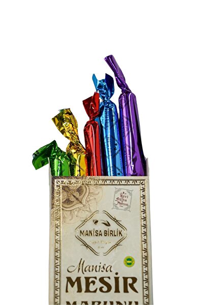MANİSA BİRLİK Mesir Macunu Çubuk 5 Li Paket 4 Adet