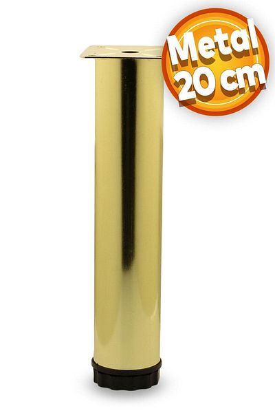 Badem10 20 Cm Metal Aur - Mobilier Reglabil Maple Canapea Fotoliu Baza Riser Suport Picioare