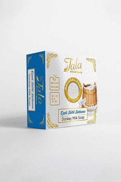 Tala Donkey Milk Soap Skin Purifying, Nourishing and Softening Natural Donkey Milk Soap Soap 150 Gr