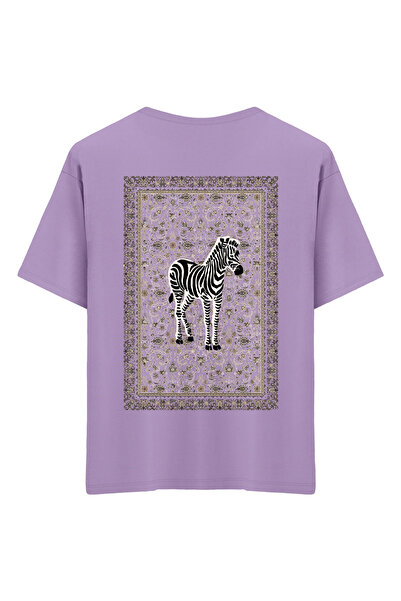 Mounte Bianca Unisex zebra - Oversize kroj T-shirt