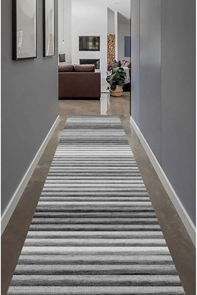 SÜNGERSAN سجادة غرفة المعيشة مطبوعة رقمية غير قابلة للانزلاق - قاعدة قابلة للغسل، للمطبخ والممر