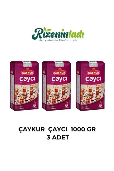 Çaykur 1 Kg Tea Maker - 3 Pieces