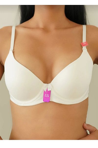 deniz iç giyim F.K White Bra with Support