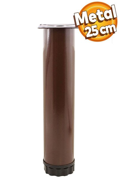 Badem10 25 Cm Brown Maple Mobilier metalic reglabil Canapea și fotoliu Baza de sprijin pentru picioare