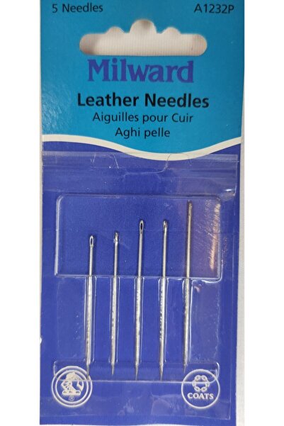 ATMACA TUHAFİYE Шкіряна голка Milward - сталевий тримач