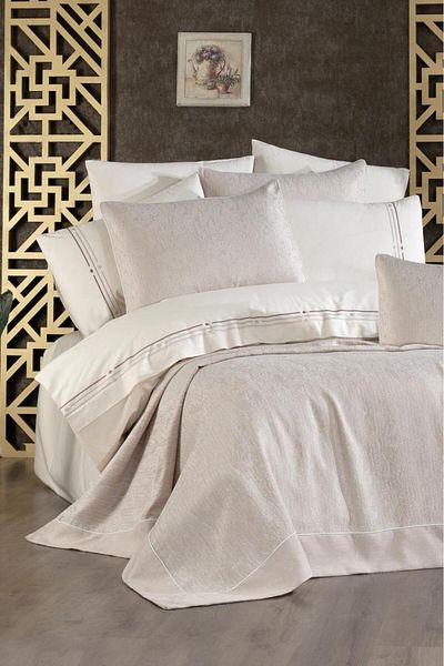 Çeyiz Diyarı Beige Land of Dowry Funeral 10 Piece Set