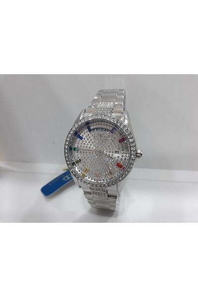 DAVID GUNER Dg-8703la-a1 Model Silver Color Women's Wristwatch