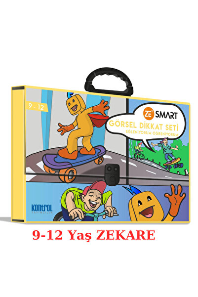Kontrol Yayıncılık Kontrol Yayıncılık Zekare 9-12 Yaş Smart Görsel Dikkat Seti