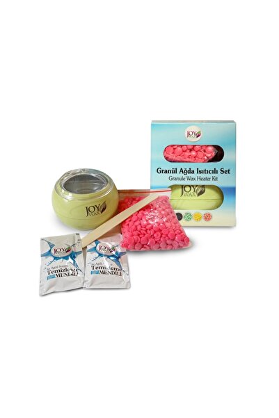 JOYWAX Joy Wax Granül Boncuk Ağda Pudralı Ağda Isıtıcılı Set